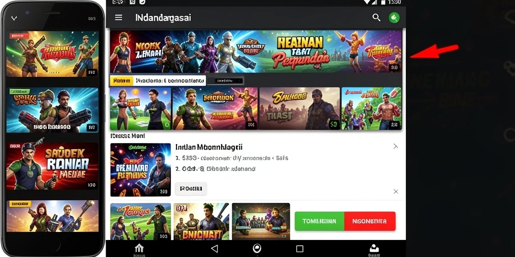Tampilan antarmuka yang menarik dan mudah digunakan.