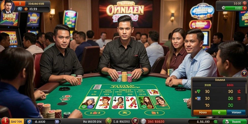 Tampilan awal aplikasi FLOKITOTO yang menawan.