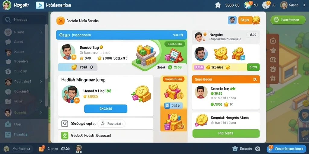 Tangkapan layar yang menunjukkan karakter utama dalam aksi.