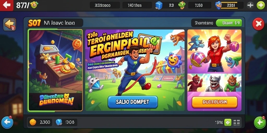 Tampilan antarmuka pengguna yang menarik dalam TIGERJP88.