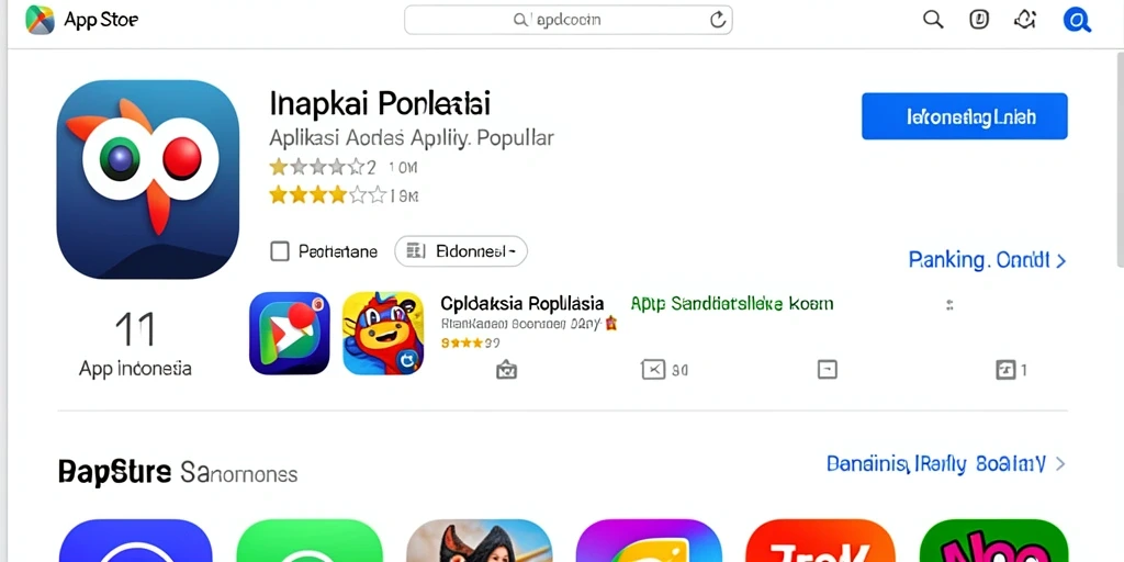 Tampilan menu utama yang menarik dan user-friendly.